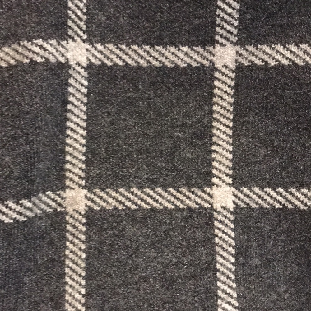 Cynthia Rowley Dark Grey and White Plaid Sweater ✿ - Picture 4 of 6
